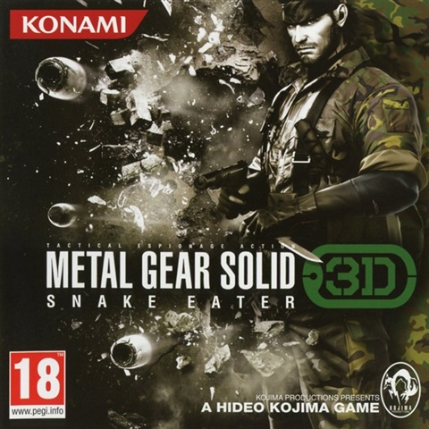 Metal gear shop solid 3d